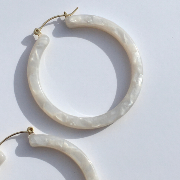 Hoop Cloud Earrings - Image 5